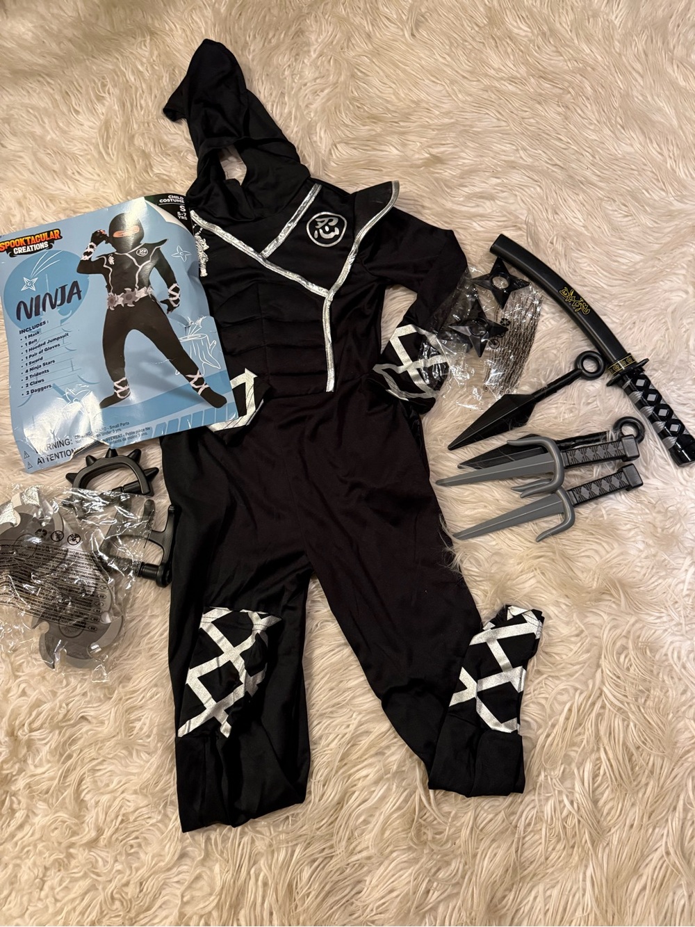 Boys ninja costume (E8)